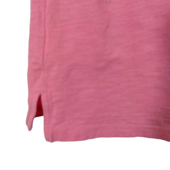 Vineyard Vines Solid Pink Short Sleeve Pocket T-Shirt Top - Picture 3 of 6